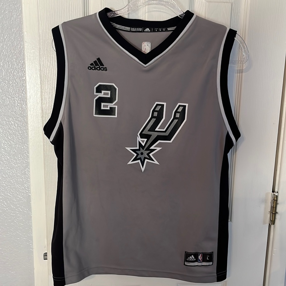 San Antonio Spurs #2 Kawhi Leonard Revolution 30 Swingman Alternate Grey Jersey